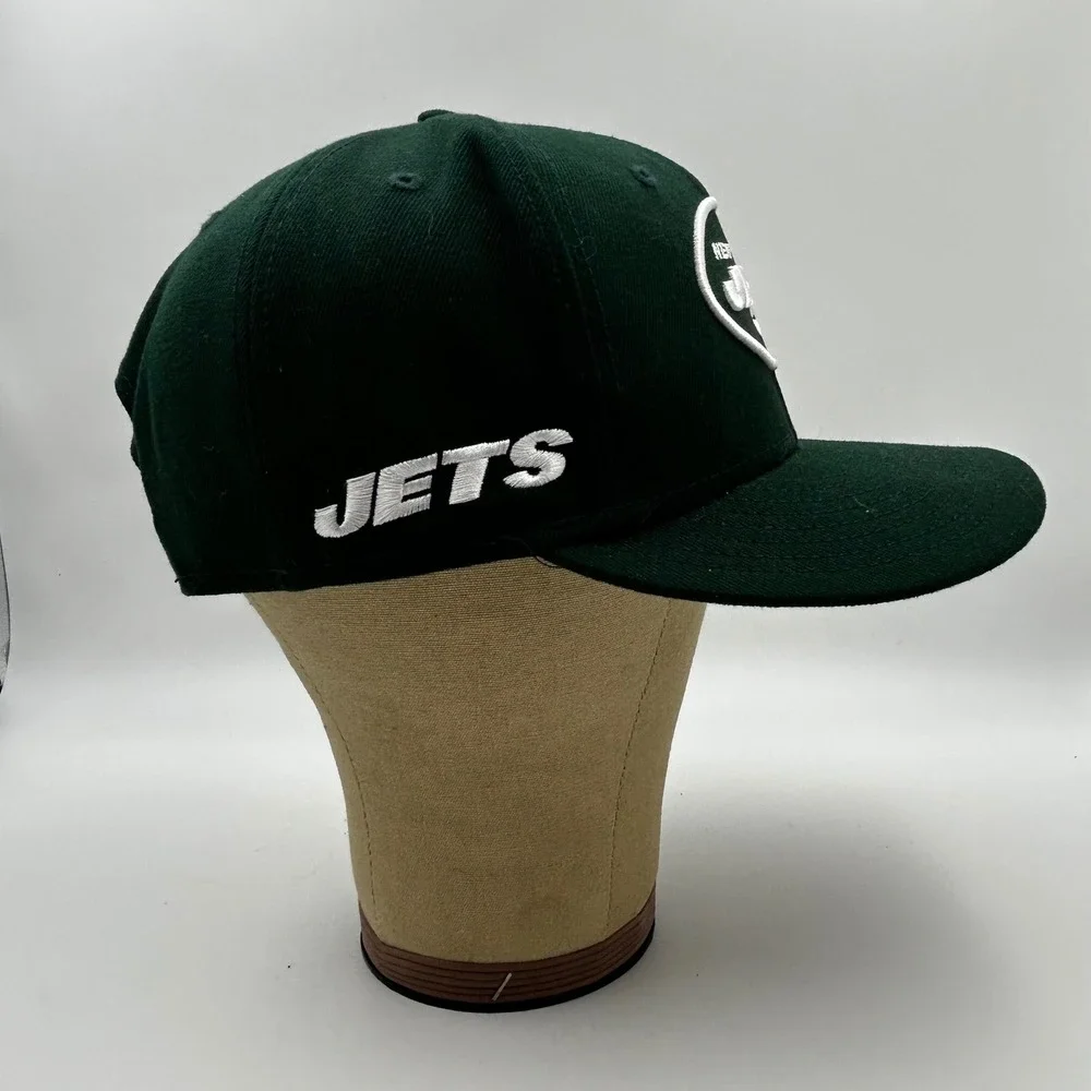 New Era 9FIFTY‎ Snapback Hat Mens OSFM Green NY Jets Embroidered NFL Gorpcore
